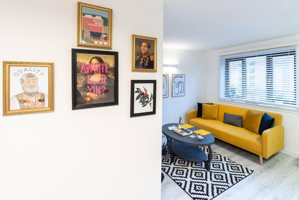 Stylish City Pad With Free Private Parking Glasgow Kültér fotó